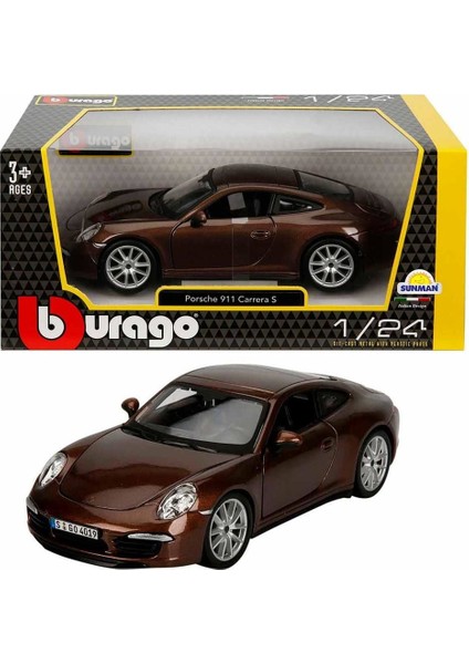 1:24 Porsche 911 Carrera S Model Araba