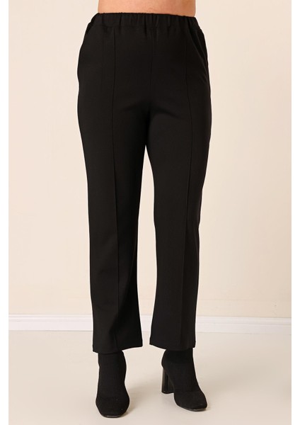 Beli Lastikli Yandan Cepli En Boy Likra Çımalı Büyük Beden Pantolon modelleri