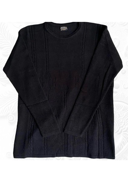 Anne Triko Kazak Siyah Renk