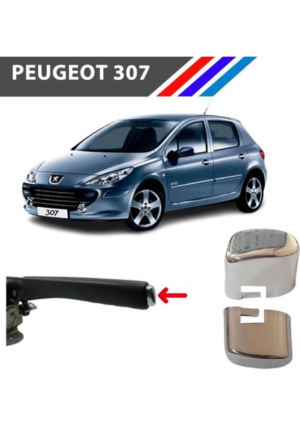 Peugeot 307 El Fren Tabanca Düğmesi Krom 470198