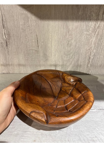 Ahşap El Şeklinde Yuvarlak Çerezlik /sunumluk - 20 cm modelleri
