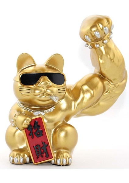 Polyester Şanslı Kedi Figürü Dekoratif Hediyelik fiyatları