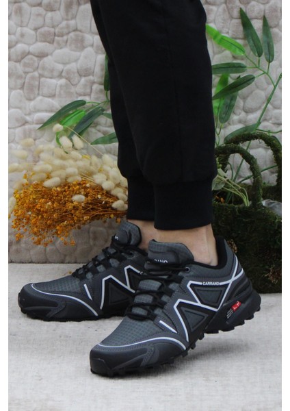 32811 Füme Rahat Esnek Outdoor Trekking Erkek Ayakkabı modelleri