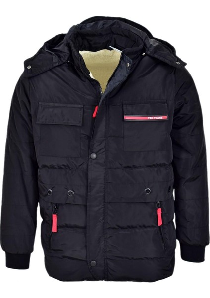 Erkek Çocuk Kapüşonlu Kaban BGL-ST03446