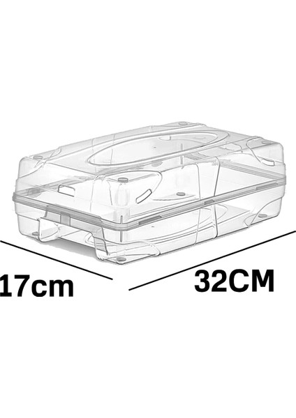 10'lu Set Ayakkabı Saklama Kutusu - 5 Adet Erkek 5 Adet Kadın Ayakkabı Düzenleyici Şeffaf Kutu