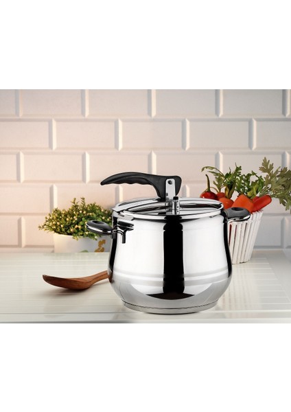 Esila Güveç Düdüklü Tencere 12,0 Lt - Siyah