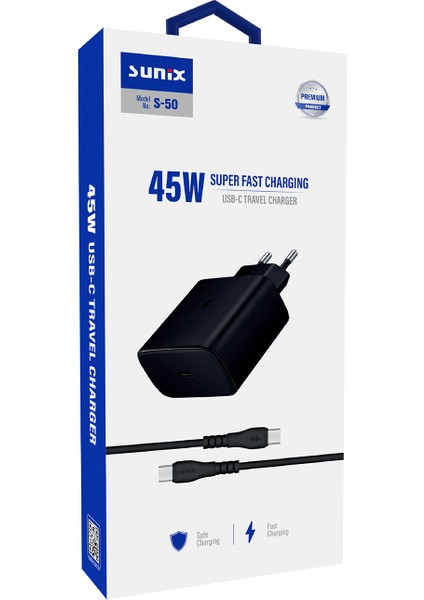 45W Type-C Şarj Cihazı