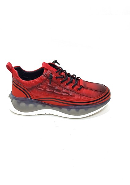 Kırmızı Erkek Sneaker Spor Ayakkabı