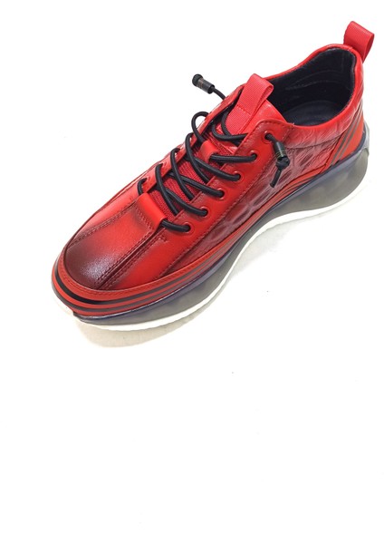 Kırmızı Erkek Sneaker Spor Ayakkabı modelleri