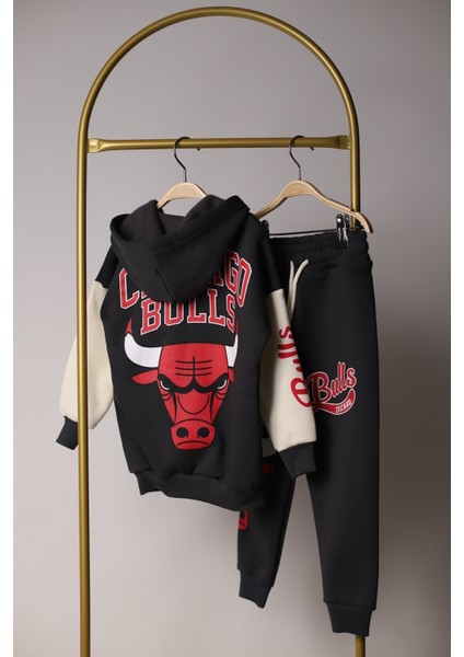 Lolipop Kids Store Chicago Bulls Kapşonlu Eşofman Takımı