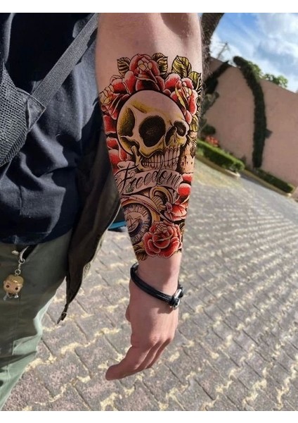 Kurukafa Geçici Dövme Tattoo