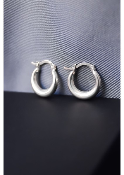 925 Ayar Gümüş Kaplama Halka Küpe fiyatları