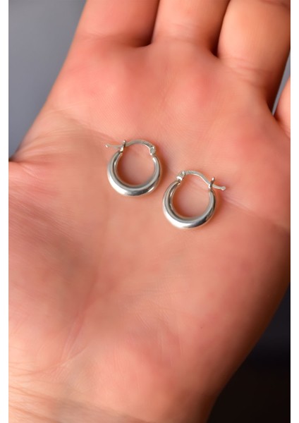 925 Ayar Gümüş Kaplama Halka Küpe modelleri