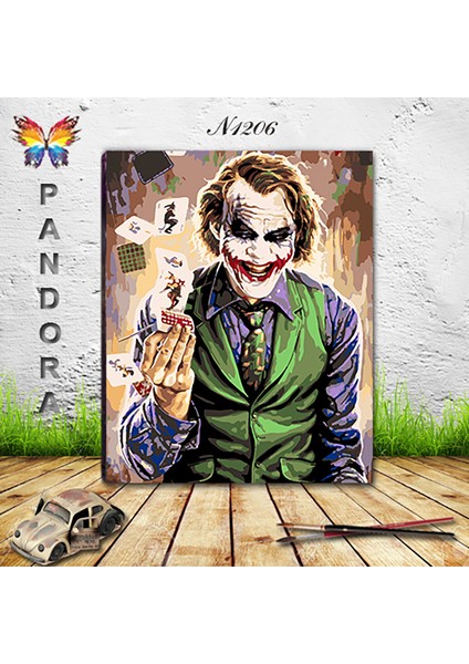 Pandora Hobi N1206 - Numaralı Boyama Seti - 40X50CM Kasnağa Gerili Ürün - Joker