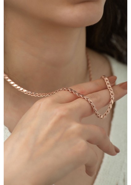 925 Ayar Gümüş Pul Zincir Kadın Kolye Kaplama fiyatları