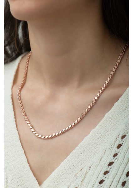 925 Ayar Gümüş Pul Zincir Kadın Kolye Kaplama modelleri