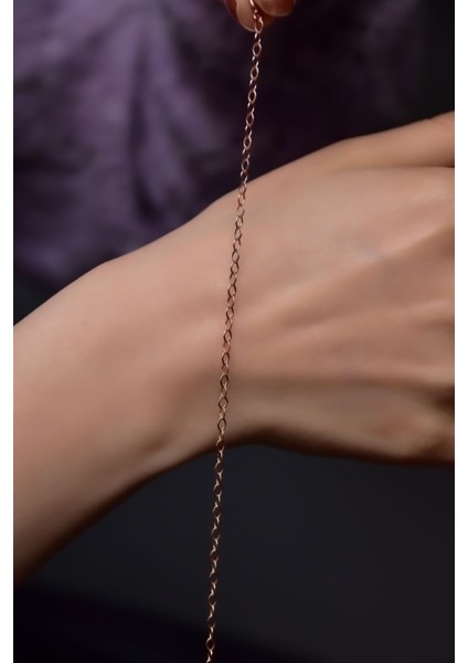 925 Ayar Gümüş Kaplama Zincir Bileklik fiyatları