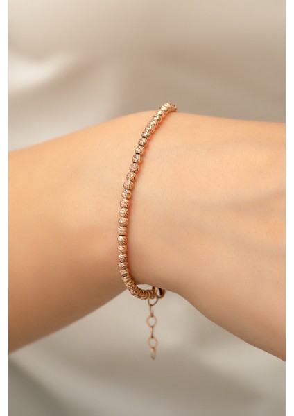 Dorica Toplu Renkli Fantezi Kaplama 925 Ayar Gümüş Bileklik