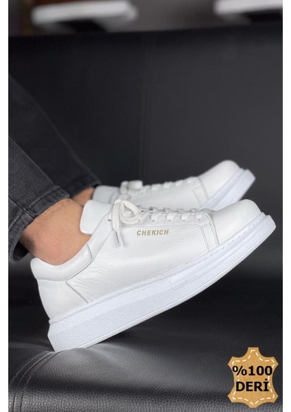 Chekich CH257 Bt Deri Erkek Ayakkabı Beyaz modelleri
