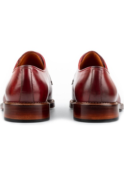 Ontake Kösele Taban Deri Erkek Derby Klasik Ayakkabı Kösele indirimleri