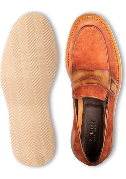 Suthep Mikrolight Taban Süet Deri Erkek Loafer Ayakkabı Loafer Klasik fırsatları