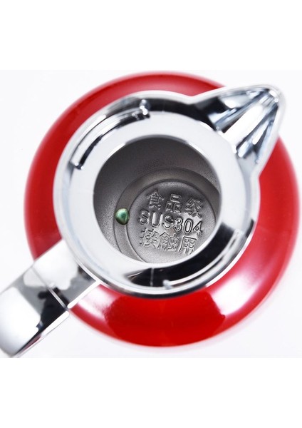 304 Çelik 1,6 L Çift Katmanlı Kırmızı Vakumlu Kamp Piknik Çay Termos CIN556KR