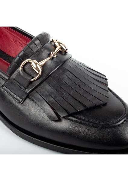 Jengish Deri Kösele Taban Loafer Klasik Ayakkabı modelleri