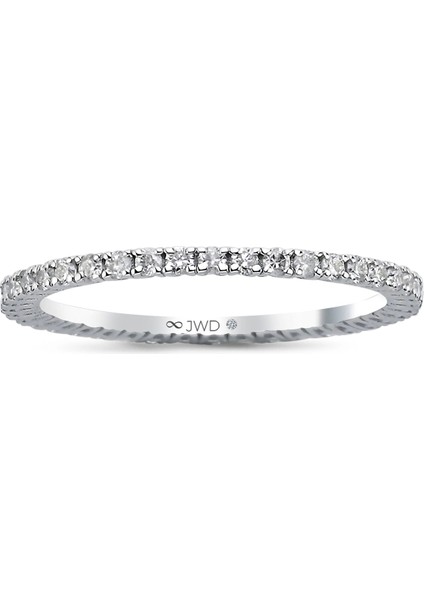 0.45 Ct F-G Si 1.04 gr 14 K Jwd Tam Tur Yüzük