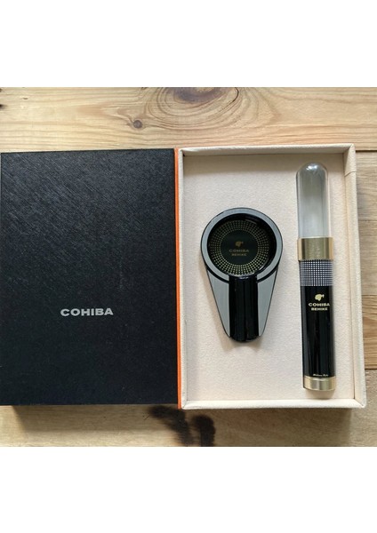 Behike 2'li Set (Metal Küllük + Nemlendiricili Metal Puro Tüpü)