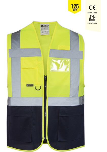 Myform Mühendis Yeleği Olympus High Vis Warning Vest