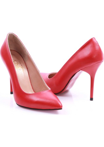 Siyah Süet Kadın Stiletto Ayakkabı 202127101