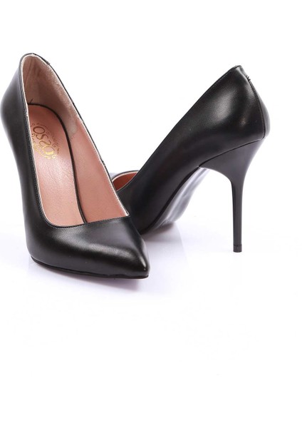 Siyah Kadın Stiletto Ayakkabı 202127101