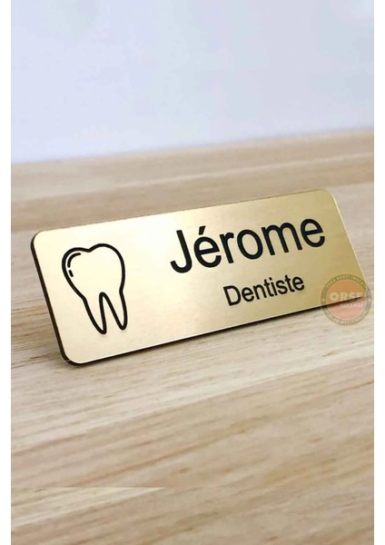 Diş Hekimi Yaka Kartı