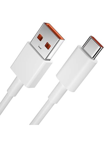 Kutu Çıkması Xiaomi Huawei Samsung Uyumlu USB C Tipi Kablo 5A Süper Hızlı Şarj Veri Kablosu