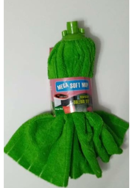 2 Adet Mega Soft Mikrofiber Havlu Vileda Paspas Mop Xl Yedek Ucu