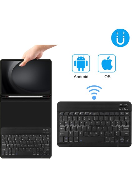 Apple iPad 9.nesil 10.2 Inç 2021 Uyumlu Styletech Bluetooth Klavyeli Çok Yönlü Kılıf fiyatları