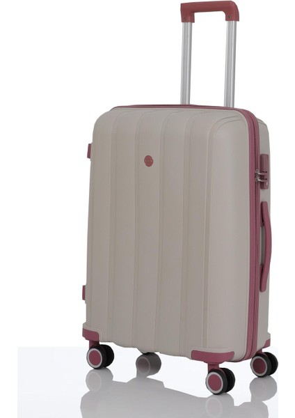 Polipropilen 3'lü Valiz Seti Orta & Kabin & Makyaj V305 fiyatları