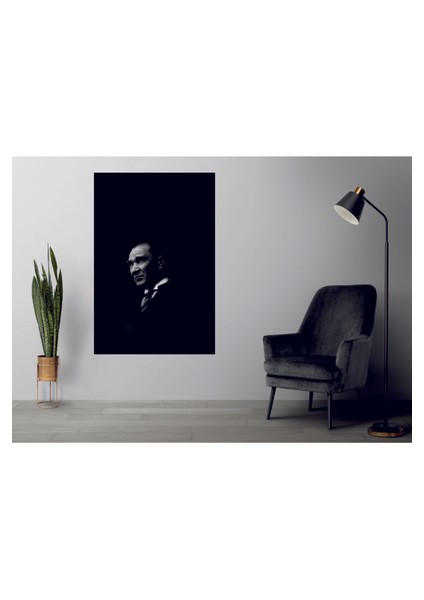 Gazi Mustafa Kemal Atatürk Tablosu Temperli Cam Üzerine Sevgilinize Yılbaşı Hediye fiyatları