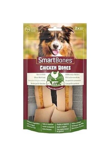 Smartbones Tavuklu Düğüm Kemik Medium Köpek Ödülü2'li 13 cm