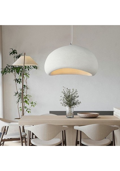 Kaya Beton Tekli Sarkıt Avize Beton E27 Modern Avize