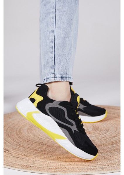 Unisex Spor Ayakkabı – Suni Deri, Kaymaz Poliüretan Taban, Günlük Rahat Yürüyüş ve Spor Kullanımı fiyatları