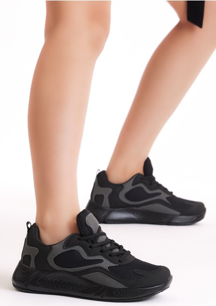 Unisex Spor Ayakkabı – Suni Deri, Kaymaz Poliüretan Taban, Koku Önleyici Nefes Alabilir Astar, Bağcıklı modelleri