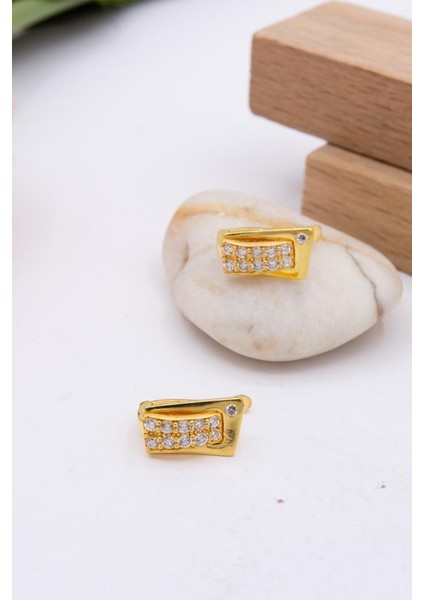 22 Ayar Altın Küpe J Klips Kadın Küpe LKKP1239