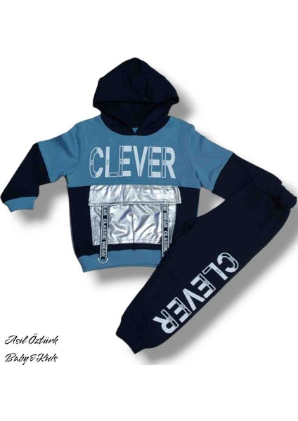 Kız Erkek Bebek Çocuk Unisex Pamuklu Alt Üst Takım Kapşonlu Cep Detaylı modelleri