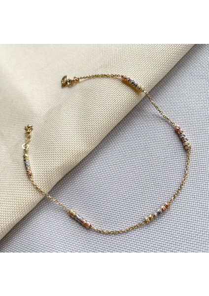 14 Ayar Altın Dorica Bileklik