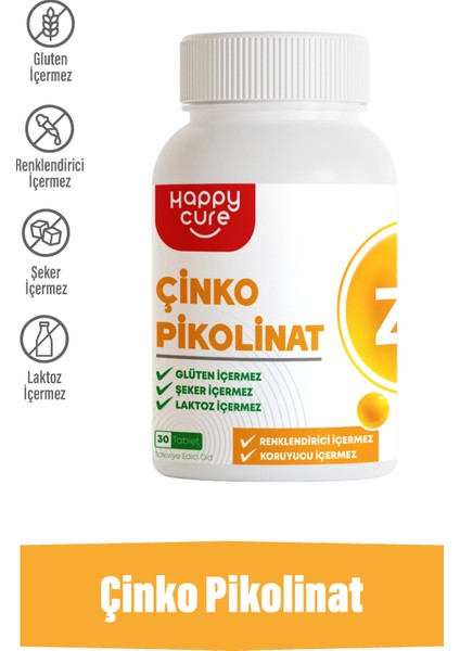 Çinko Pikolinat 30 Tablet