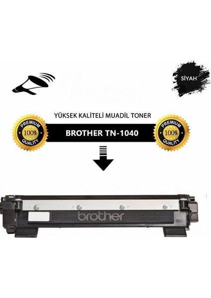 Brother TN-1040 Mfc 1810 / 1910W / 1911W / 1811 / 1815 / Siyah Ithal Muadil Toner 1.500 Sayfa