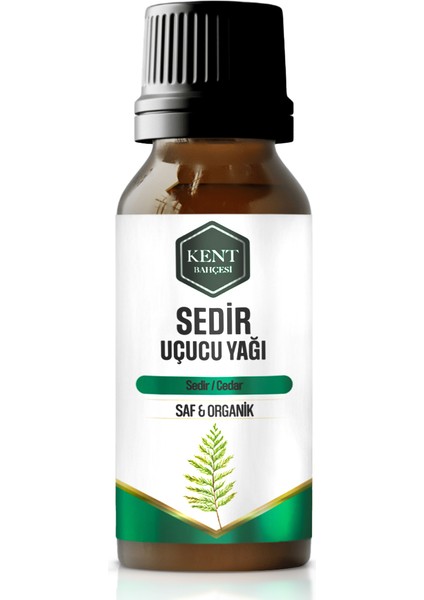 Sedir Uçucu Yağı 10 ml Saf Doğal Katkısız Seyreltilmemiş Essential Oil