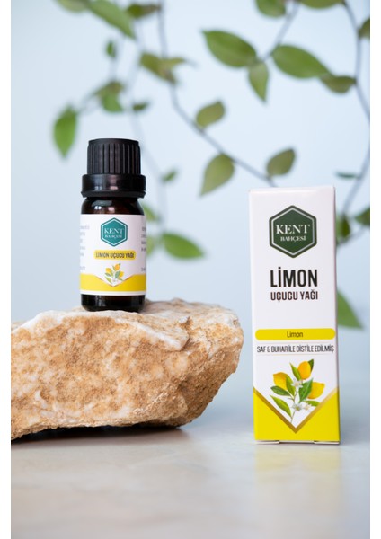 Limon Uçucu Yağı 10 ml Saf Doğal Katkısız Seyreltilmemiş Essential Oil