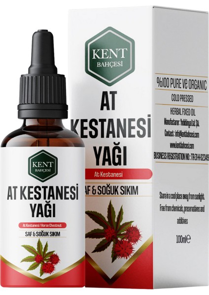 At Kestanesi 100 ml %100 Saf Doğal Katkısız